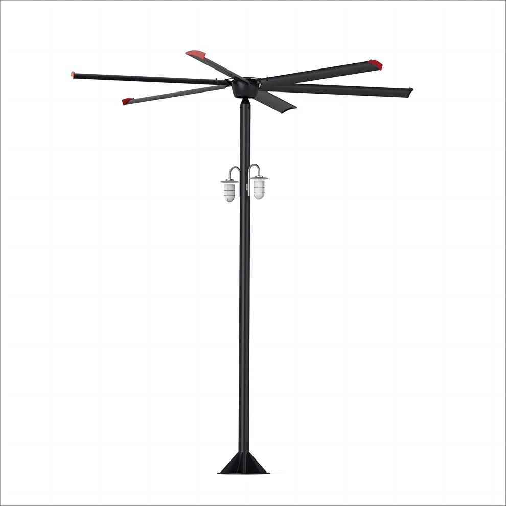 

China factory pedestal Hvls industrial vertical fan