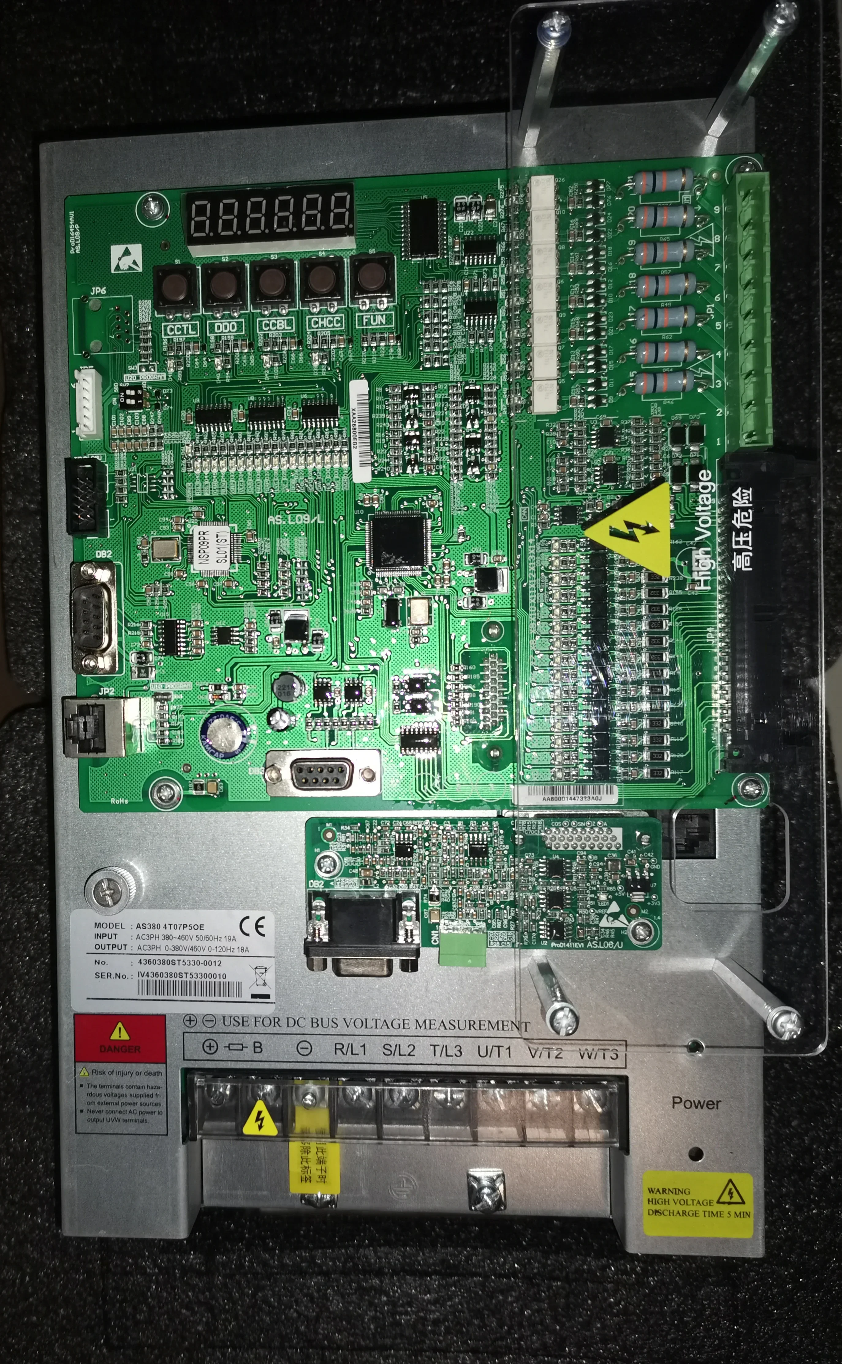 ELEVATOR CONTROLLER-STEP--AS380-4T07PSOE --SIGMA--OTIS