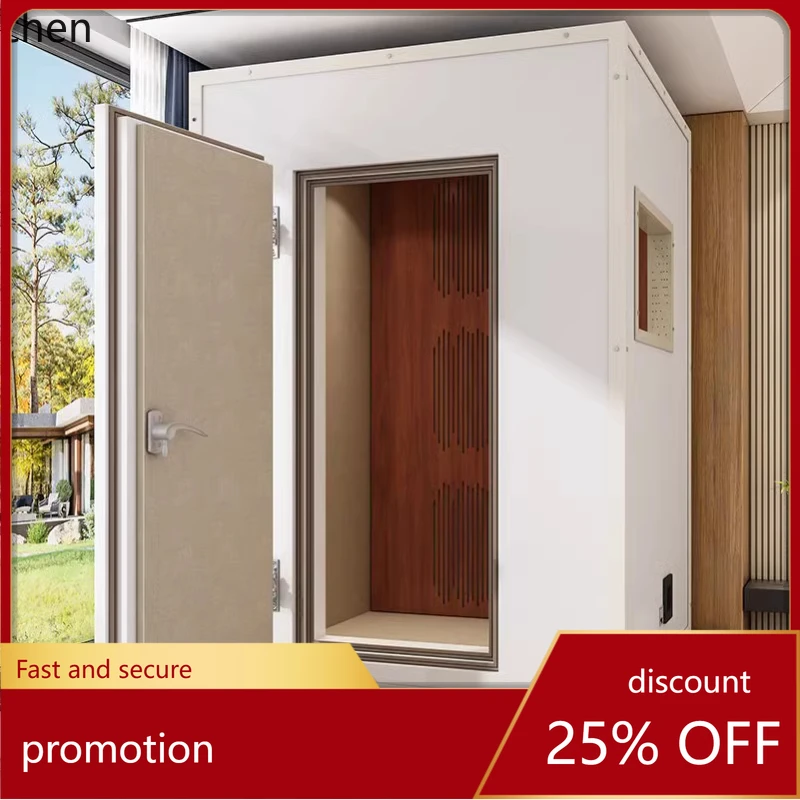 HT Mobile Soundproof Room Home Recording Studio Live Home Indoor Silent Warehouse Practice Piano Shelf Room