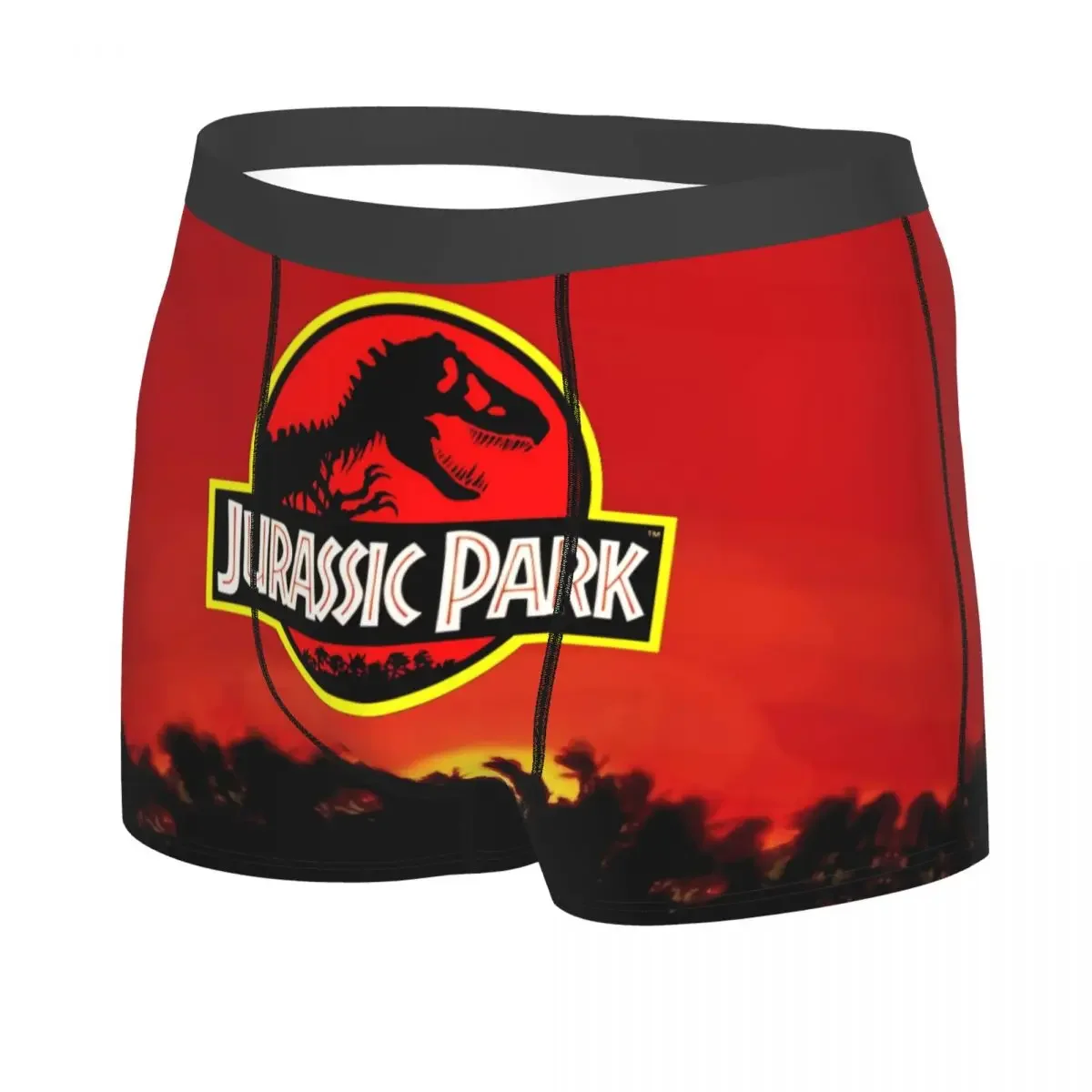 مخصص ديناصور بارك الجوراسي سراويل بوكسر ل ثلاثية الأبعاد مطبوعة الخيال العلمي الخيال فيلم سراويل داخلية تنفس السروال #2