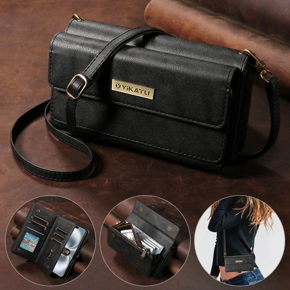 

Для Samsung Galaxy A56 A36 A26 A16 A06 A07 A17 5G кожаный чехол на молнии с 9 картами для Galaxy A56 A 36 26 16 06 07 A17