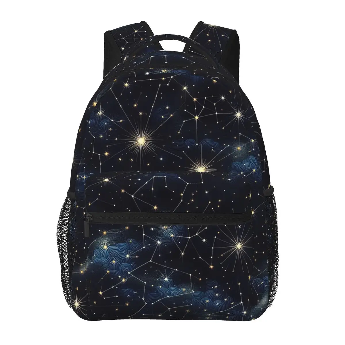 Night Sky Celestial Stars Zodiac Constellations Backpacks Boys Girls Bookbag Children School Bags Laptop Rucksack Shoulder Bag