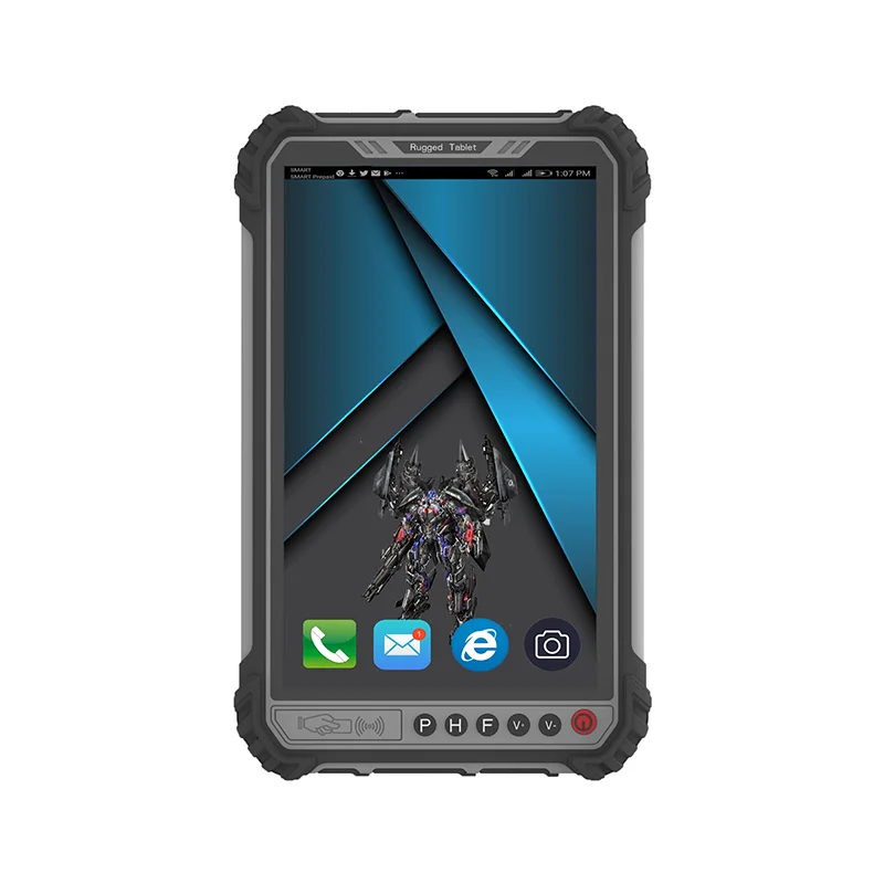 

Rugged Android 11 Industrial Tablet PC 6G RAM 128G ROM GPS 4G Lte Wifi NFC 1D 2D Barcode Scanner Cradle IP67 Waterproof