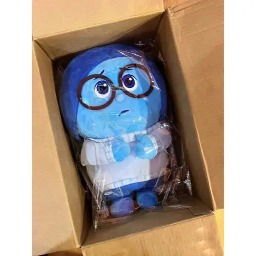 Inside Out 2 Plush Dolls Sadness Plush Toy Cute Cartoon Plushie Doll Soft Stuffed Movie Periphery Toys Kids Birthday Gifts