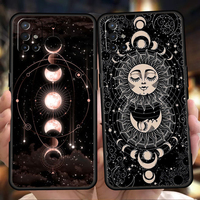 Suns Moons Clouds Astrological Phone Case for Oneplus Nord N100 N10 10 7 8 9 10R 9R 7T 8T N200 CE 2 2T 9RT Z Pro 5G Cover Shell