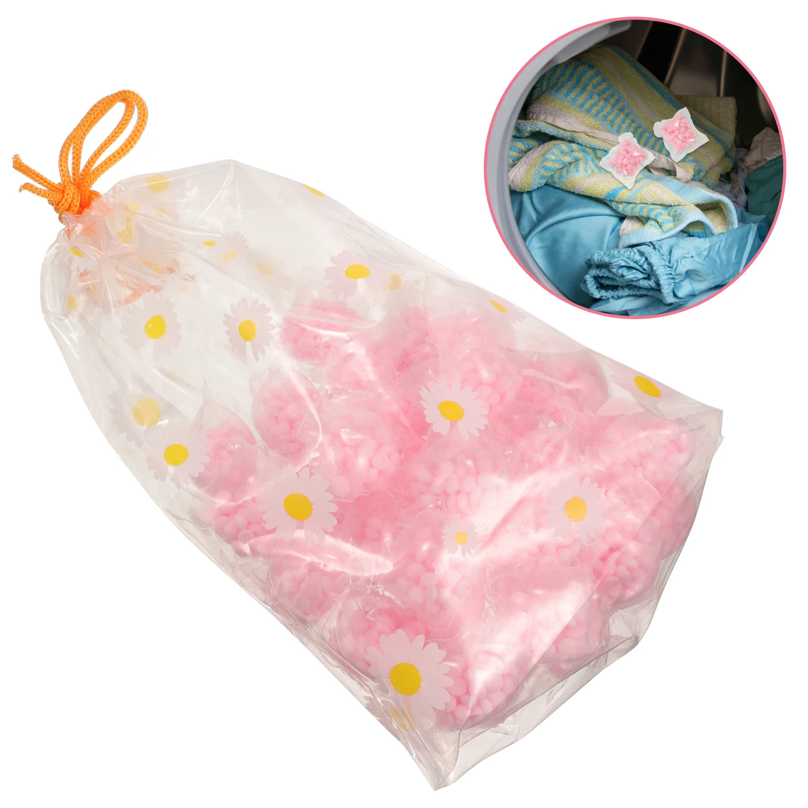 50 قطعة حبات رائحة للغسيل عطر طويل الأمد معززات مكافحة ساكنة تذوب تماما لا بقايا غسالة الخرز #6