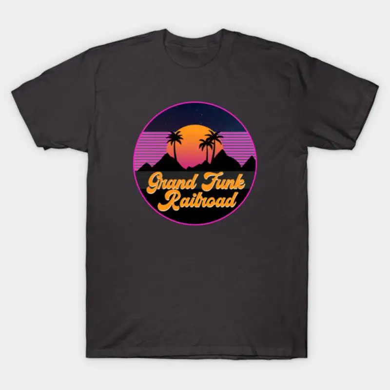 Grand Funk Railroad Mountain Retro T-Shirt