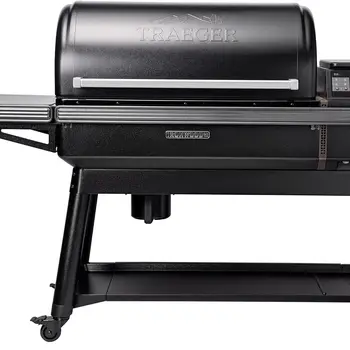 Ironwood  Electric Wood Pellet Grill and Smoker, Black, 924 Square Inches Cook Area, 500 Degree Max Temperature
