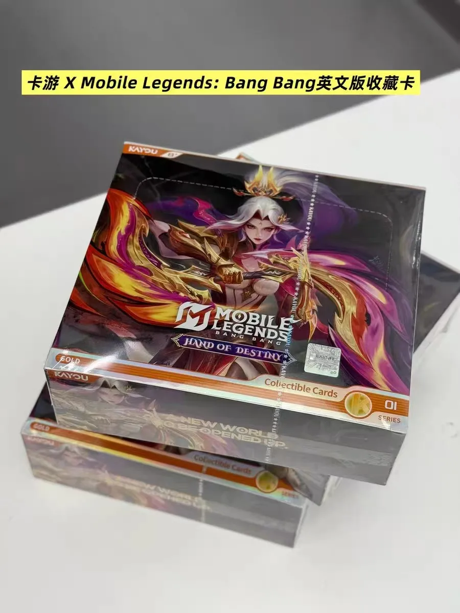 

KAYOU New Mobile Legends: Bang Bang Hand of Fate English Version Game Card Collection Card