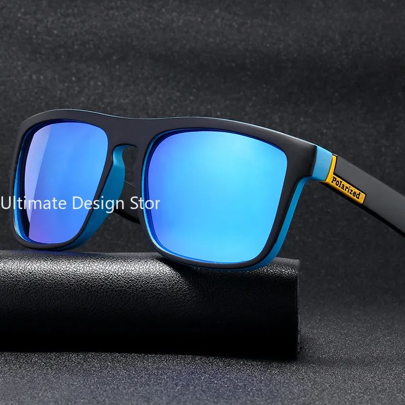 Men Polarized Sunglasses Driving Fishing Square Frame Sun Glasses Luxury Brand Designer Women UV400 Eyewear Retro