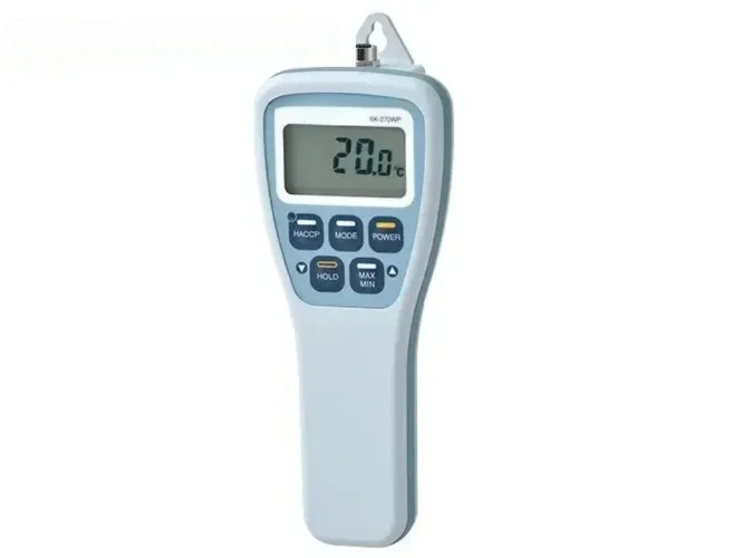 

SK-270WP+S270WP-01 handheld thermometer with waterproof perforated probe