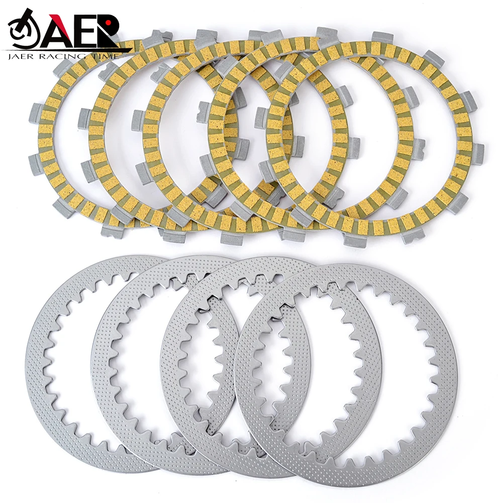 Clutch Friction Disc Plate Kit for Kawasaki KLX125 A1/A2/A3/A6F L B1/B2/B3/B6F SACHS XTC125 X Road 125 13088-S001 13089-S001