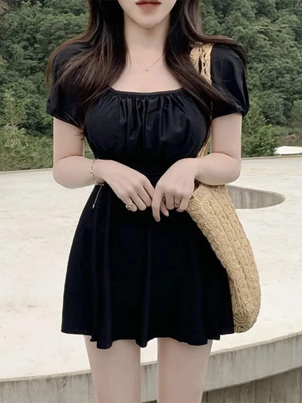 

Женский слитный купальник-бикини, сексуальный, корректирующий, для термальных источников и спа, новая модель, с эффектом пуш-ап для небольшой груди