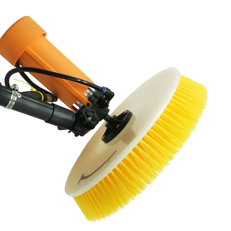 For Solar Panel Cleaning Brush Telescopic Carbon Fiber Rotating Nylon Bristle Wash Tool For Home RV Boat Outdoor Maintenance