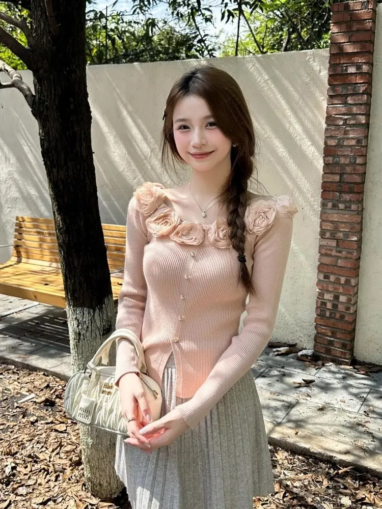 

Sweaters Jumpers Pullovers Woman Y2K Curve Clothing Cut-Out Back Colorful Daily Sport Warm Streetwears Performance Active Ins BF