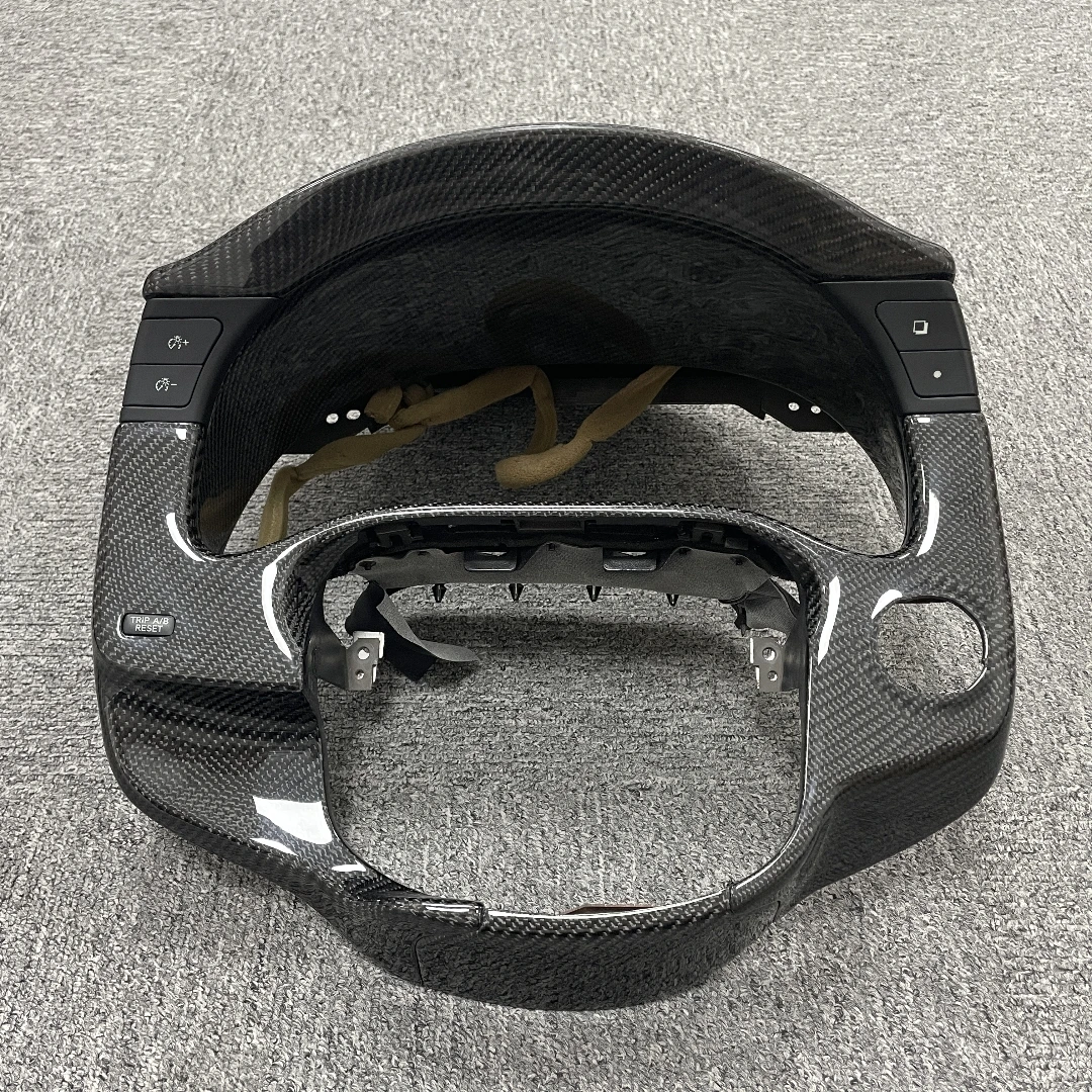 Carbon Fiber Dashboard Frame For Infiniti G37 Coupe&sedan G35 Sedan G25 Interior Trim Left Hand Drive
