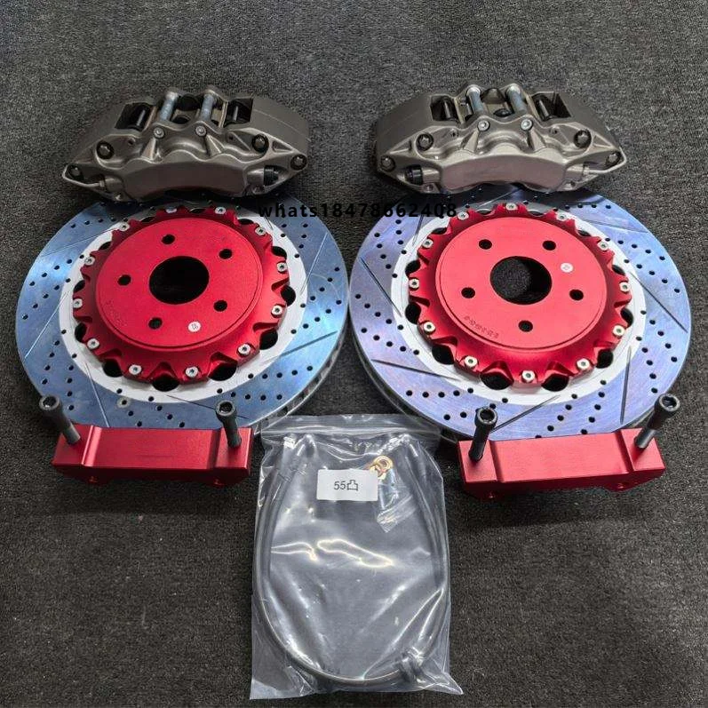 

GT6 Brake Calipers 6 Pot Front Big Brake Kit with 330/380/405mm Brake Disc for Chevy Cruze Camaro E46 E39 Infiniti Skyline