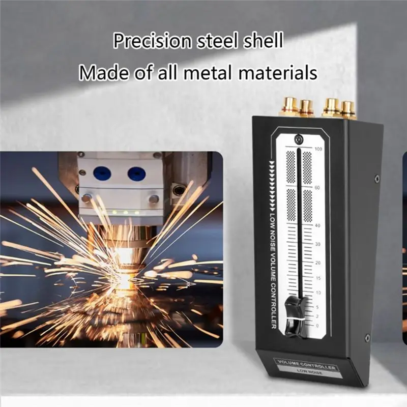 A42T-Perfectly Sound Level Adjuster Volume Controller Manual Volume Adjustment Low Noise Customize Your Listening Experience