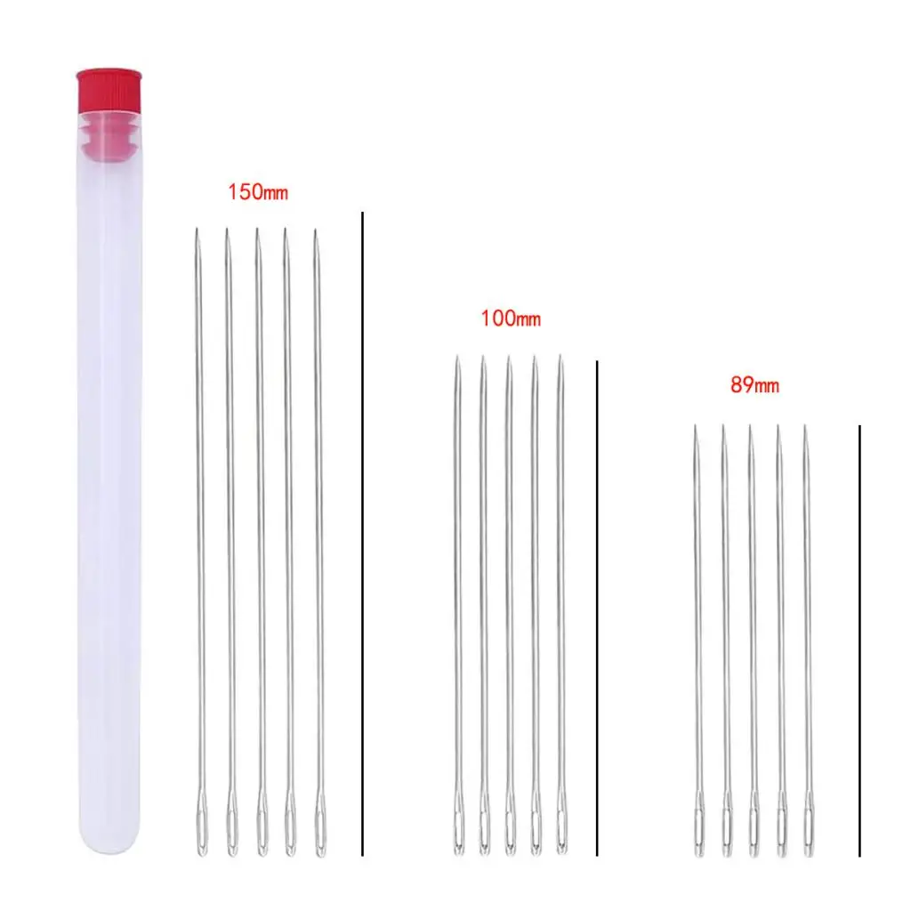 15Pcs Large Eye Stitching Hand Sewing Quilting Darning Embroidery