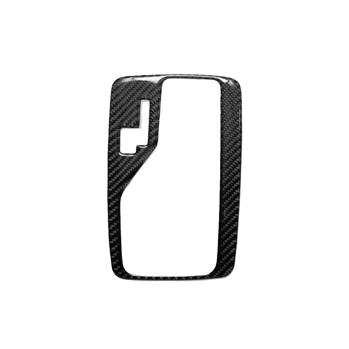 For Chevrolet Monza 23-24 Soft Carbon Fiber Central Control Water Cup Panel Interior Patch