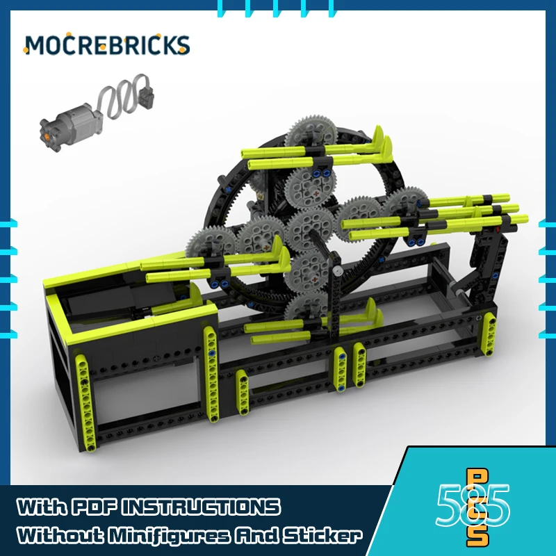 

GBC шаровое колесо модель двигателя технология кирпичи модульная сборка MOC строительные блоки забавные игрушки рождественские подарки