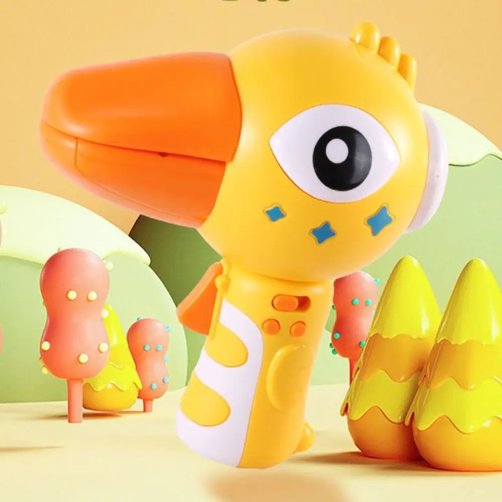 

Пластиковый громкоговоритель с большим ртом и птицей, запись может говорить, мультяшный сменщик птиц, звуковые игрушки, обучение произношения, электрический