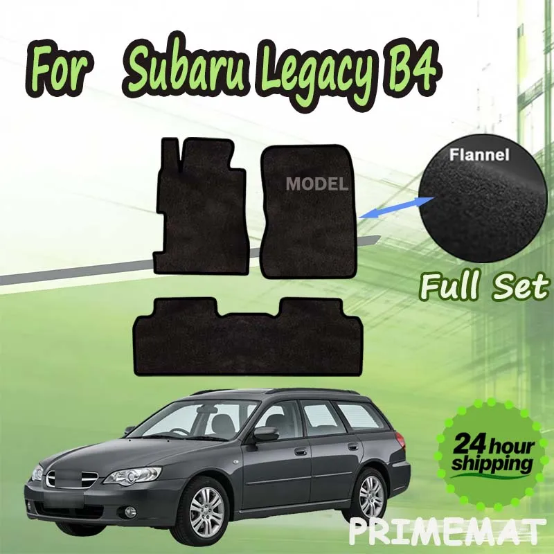 PRIMEMAT Car Floor Mats For Subaru Legacy B4 Touring Wagon Liberty 2010~2014 Carpets Cover Rugs Foot Pads Interior Accessories
