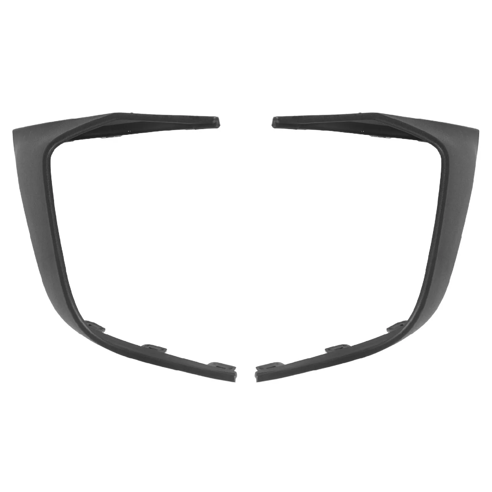 

Fornt Fog Light Grille Frame Trim Front Bumper Air Trim Shell for Porsche 958 2015 to 2018 Front Fog Lamp Intake Grille Frame