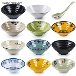 Household Plastic Tableware Melamine Noodle Bowl Restaurant Commercial Ramen Salad Bowl Thickened Not Easily Broken Soup Bowls