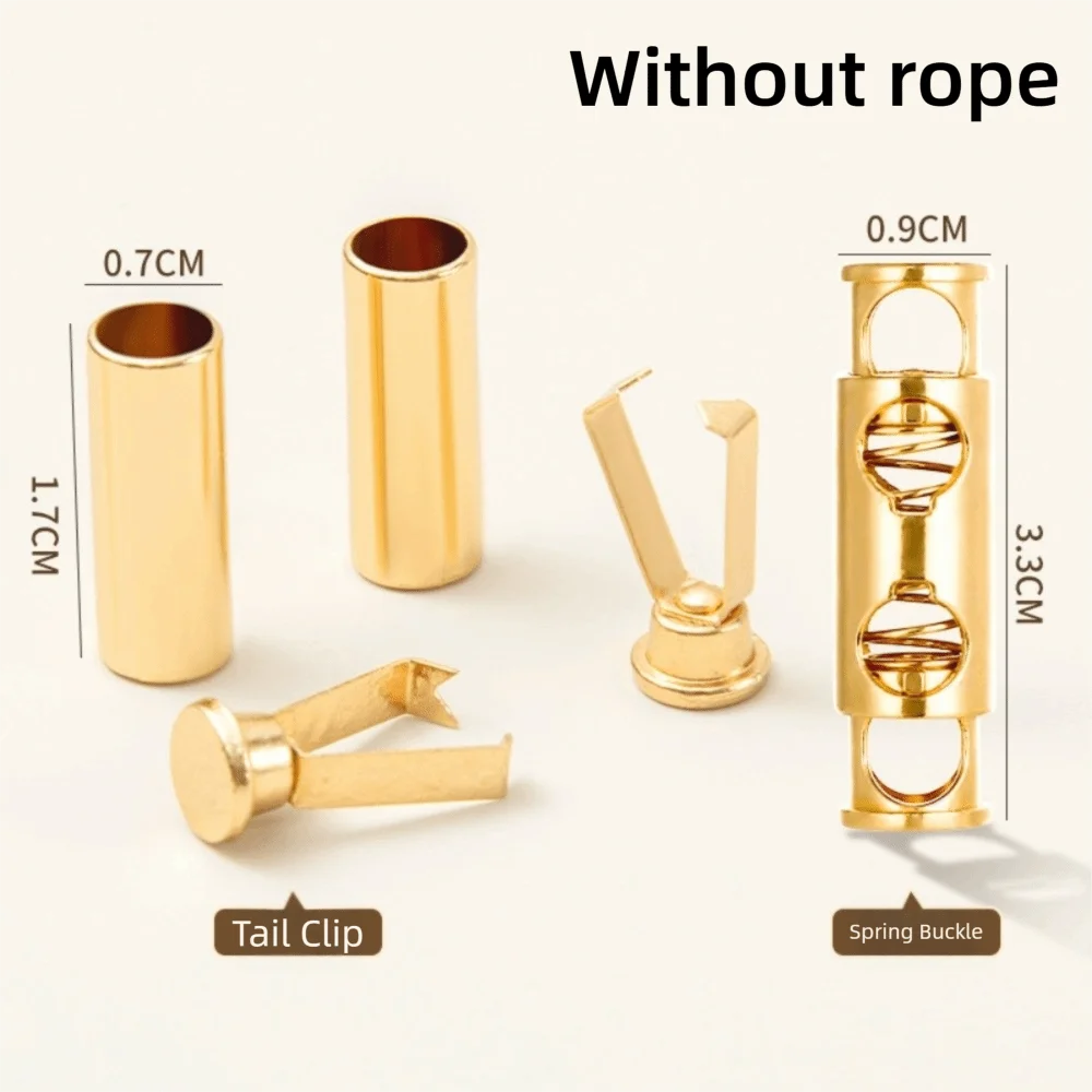 New 2M Pants Elastic Waist Drawstring Adjustable DIY Waistband with Buckle Cord Lock Stopper Sweatpants Waist Drawstring Strap