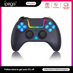 Ipega-mando inalámbrico con Bluetooth para Playstation 4, PS4, PS3, iOS, MFi, juegos, teléfono Android, PC