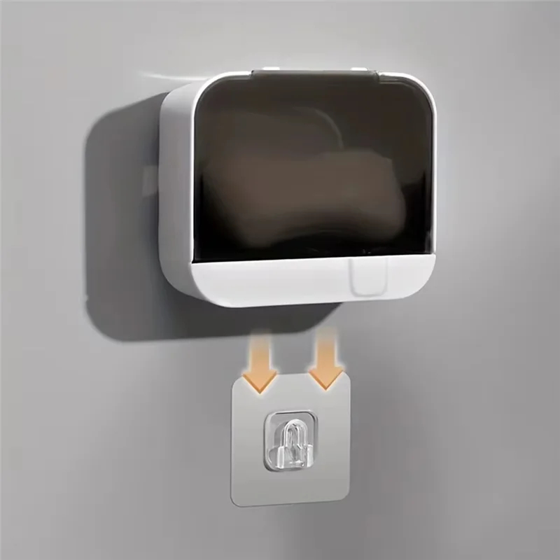 

【Любины】Ящик для хранения дренажного мыла, ящик для хранения дренажного мыла для ванной комнаты, водонепроницаемый и компактный дизайн