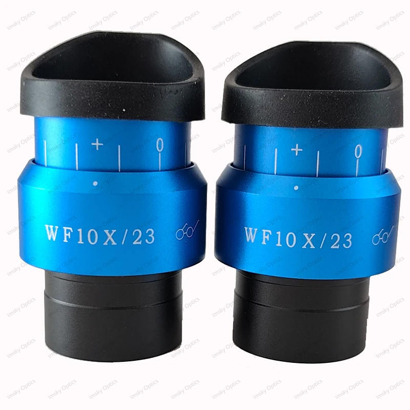 2PCS WF10X WF10X/23 Weitfeld Okular Für Fernglas Trinokular Stereo Mikroskop 30MM Installation Installation Interface