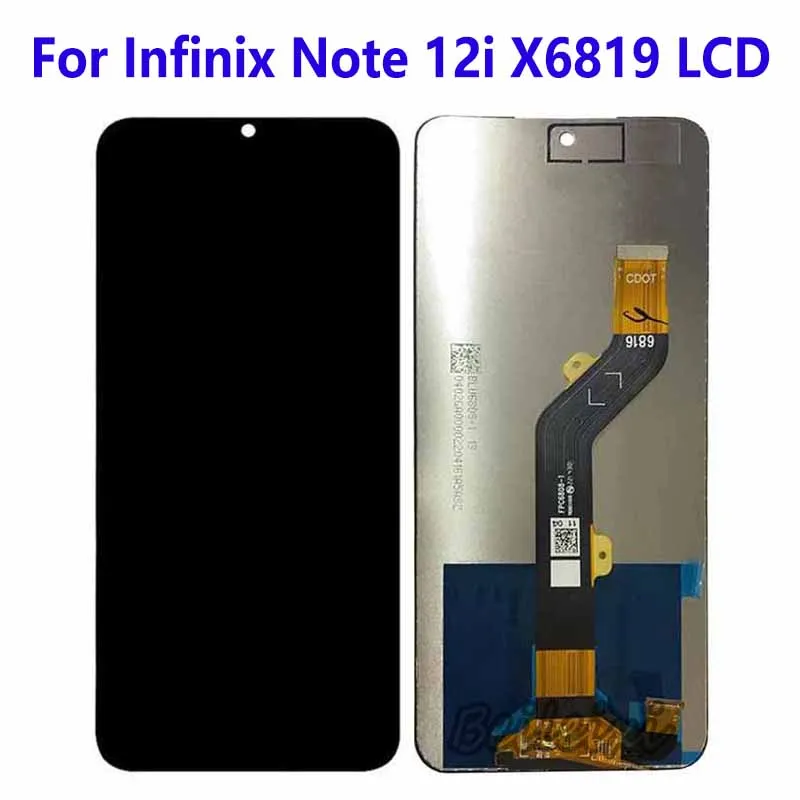 

For Infinix Note 12i X6819 LCD Display Touch Screen Digitizer Assembly Replacement Accessory