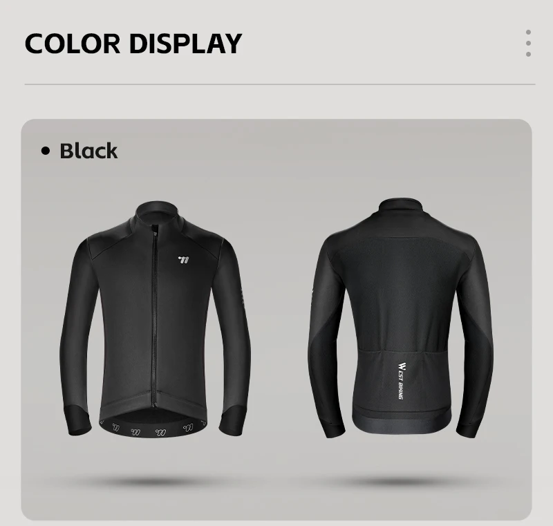 WEST RADFAHREN Männer Halten Warme Radfahren Jacke Winter Herbst Winddicht Thermische Fleece Fahrrad Mantel Wärme Lagerung Windjacke Fahrrad Jacke – Detail 23