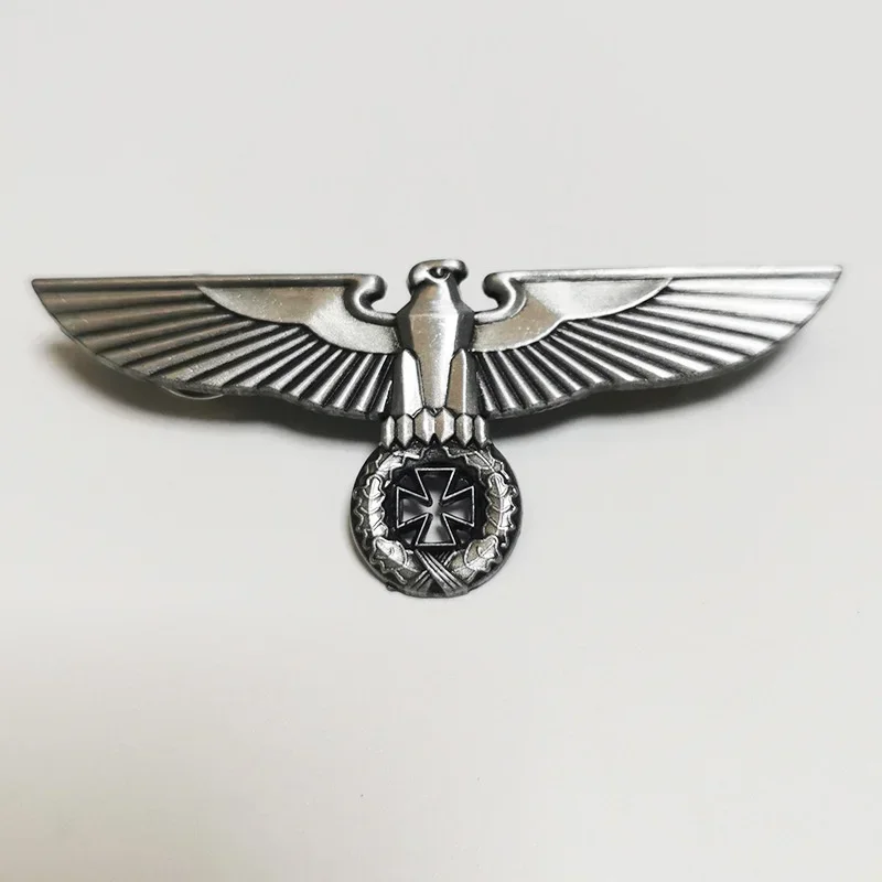 Vintage German Army Eagle Medal Enamel Brooch Pins Metal Badges Lapel Pin Brooches Jackets Jeans Fashion Jewelry Accessories