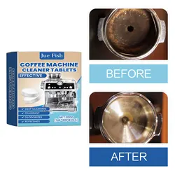 Coffee Machine Cleaner Tablet Coffee Maker Pot Descaling Coffee Machine Effervescent Descaler Espresso Machine Descaling Agent