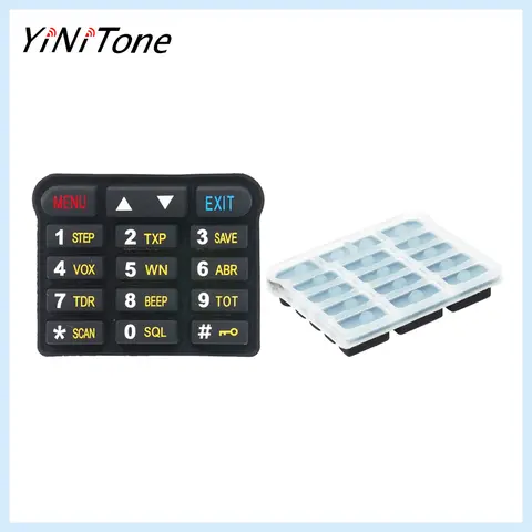 Baofeng UV-9R Plus Keypad Keyboard Replacement - Durable Numeric Pad for Two Way Walkie Talkie Radio Repair