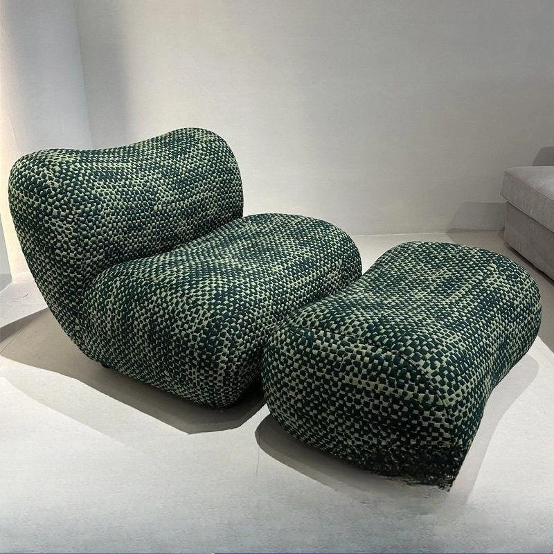 Simple designer leisure chair bedroom living room soap sofa lazy sofa Internet celebrity creative chair