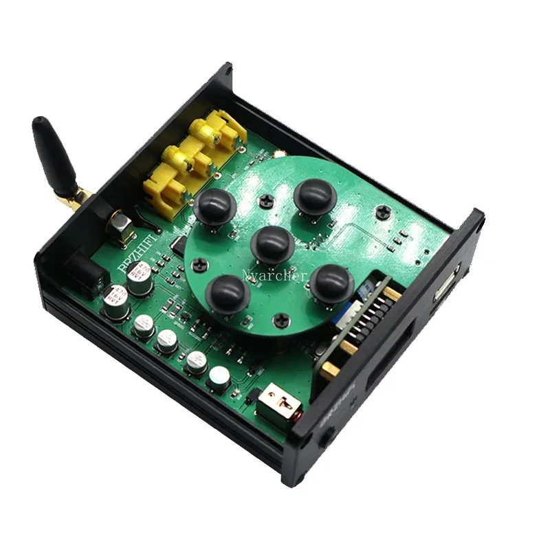 Receptor Bluetooth 5.0 player de música sem perdas toca-discos digital ES9038 decodificação