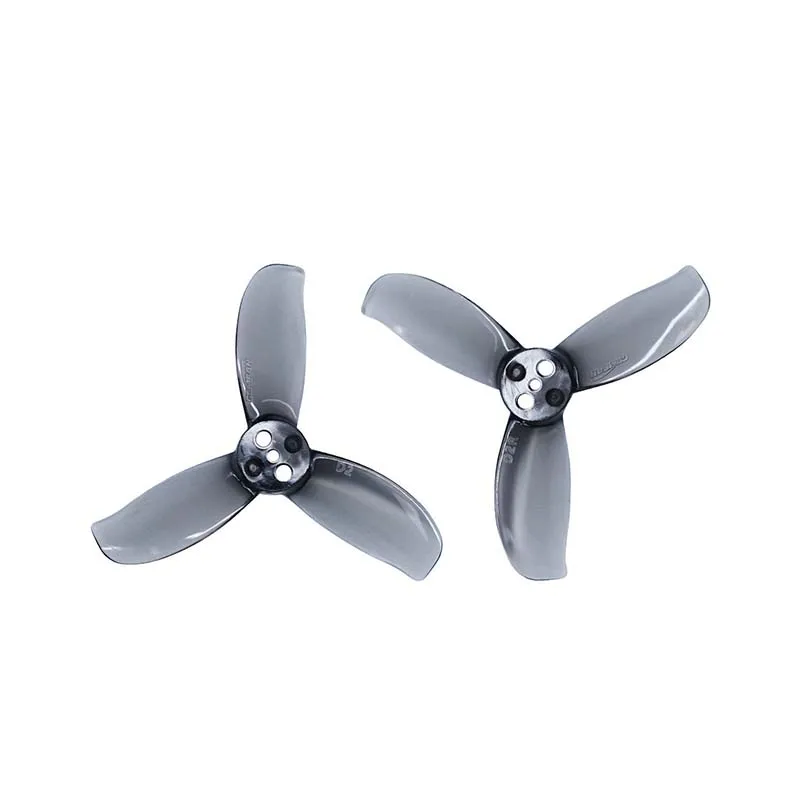 GEMFAN New Ducted Propeller D2.0 Three-Blade Propeller (4 Forward, 4 Reverse / Pack) High Dynamic Balance, High Efficiency