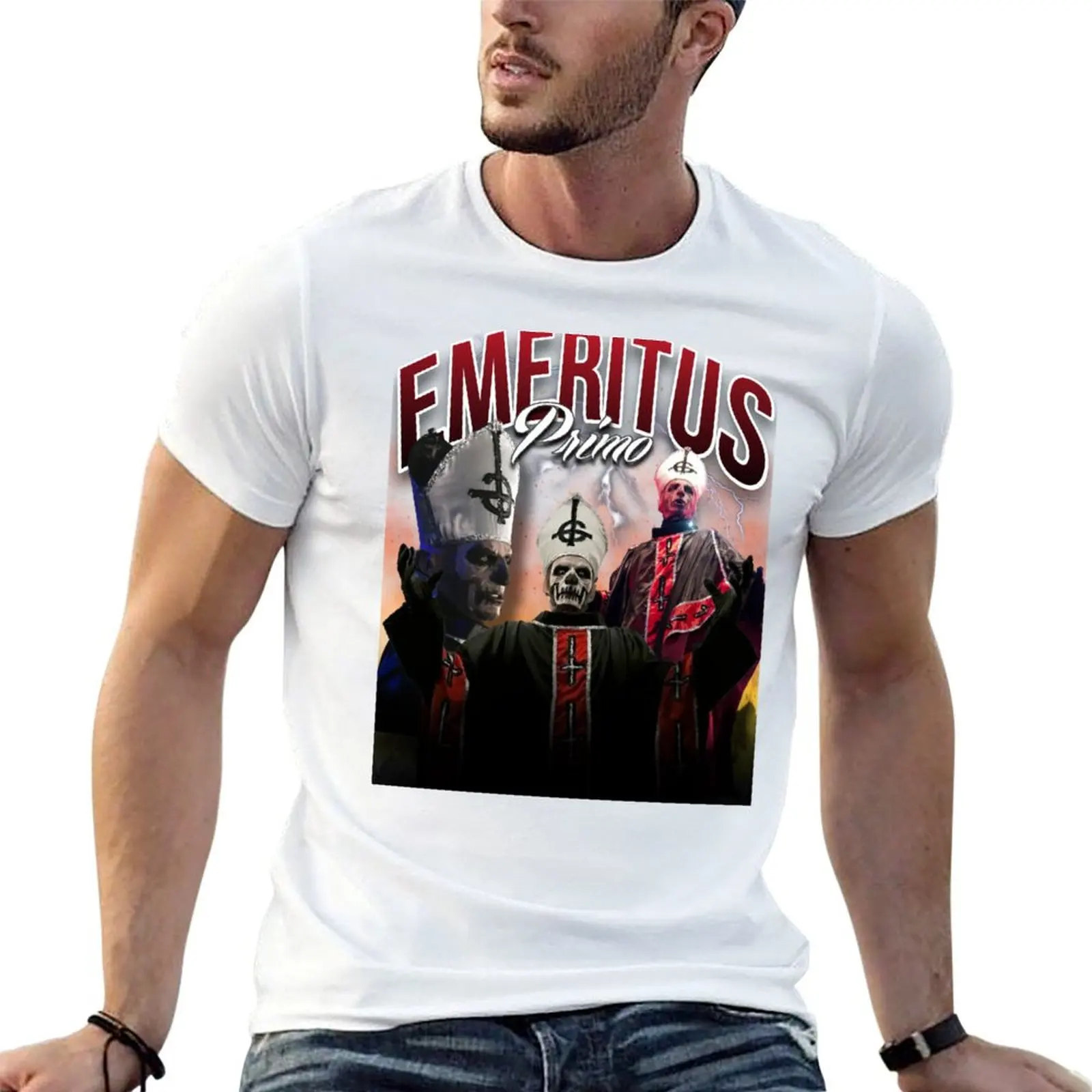 Camiseta Primo Emeritus de los años 90, camisetas divertidas para hombre, camiseta de algodón suave de anime para hombre