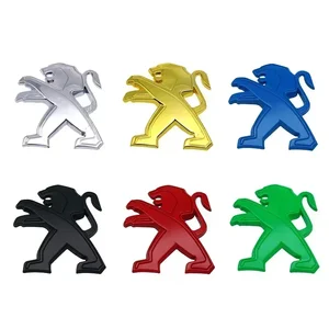 Metal's Tail's Rumpf Emblem Hecketikett, Lion Emblem to Peugeot 301 2008, 307, 107, 207, 5008, 3008, 308, 206, 407, 508, 106, 108, Rifter 12 Hauptverkäufe Peugeot Emblem - №9