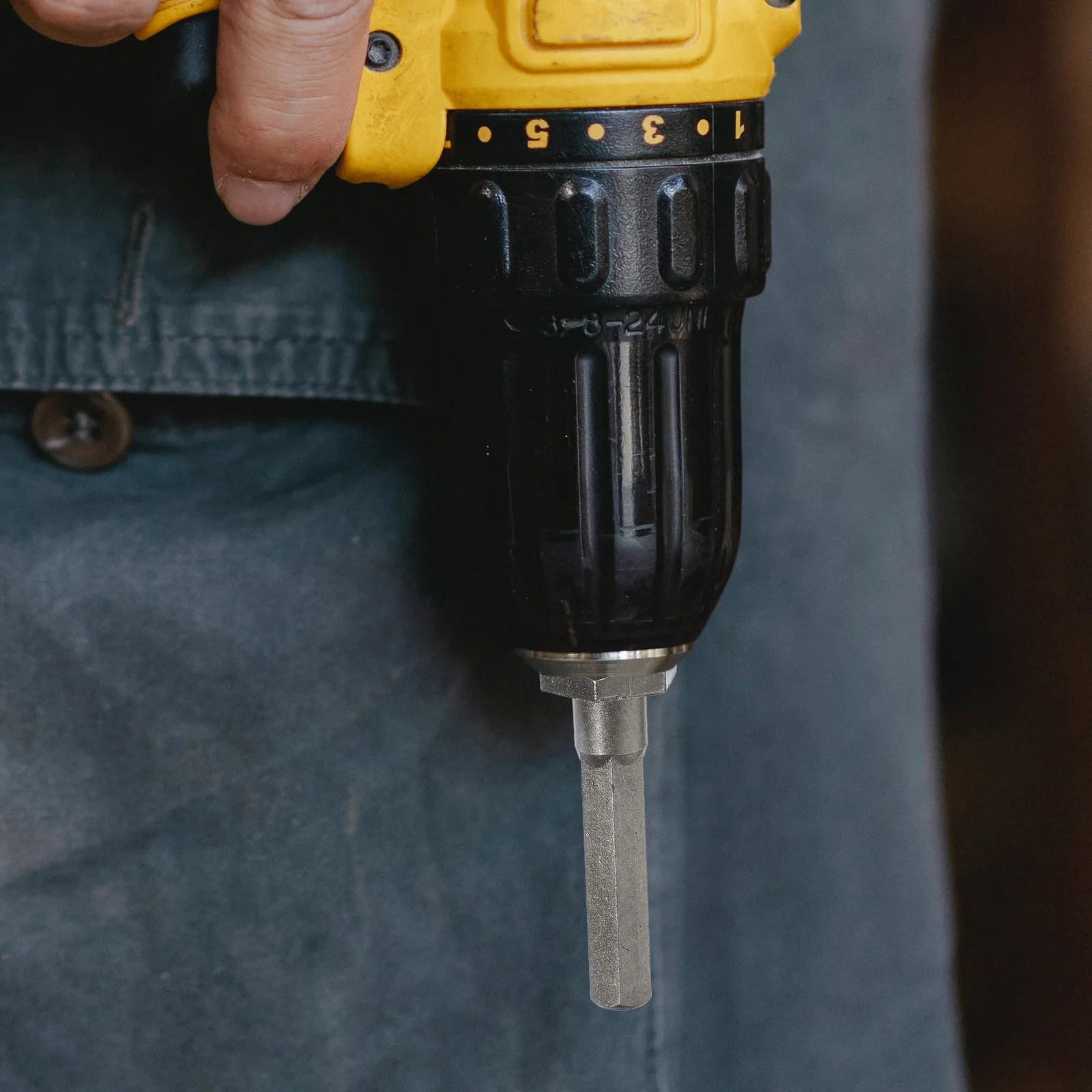 

5pcs Wood Splitter Drill Bit Set Carbon Steel Firewood Splitting Tool For Outdoor Camping Farm Use Woodworking Tool