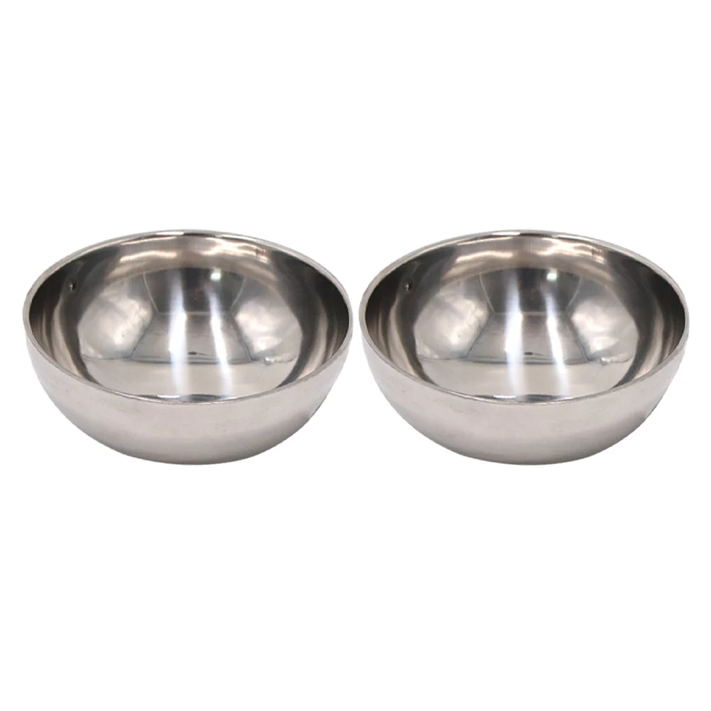 

2pcs Double Bowl Water-out Props Stainless Steel Trick Toys for Stage Party Performances Child Fun Toys