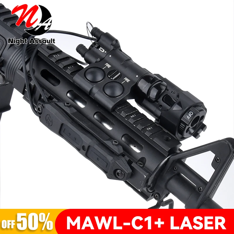 

WADSN New Upgraded MAWL-C1 red green blue dot IR Laser airsoft accessoires Nylon plastic tactical hunting equipment Weapon Ligh