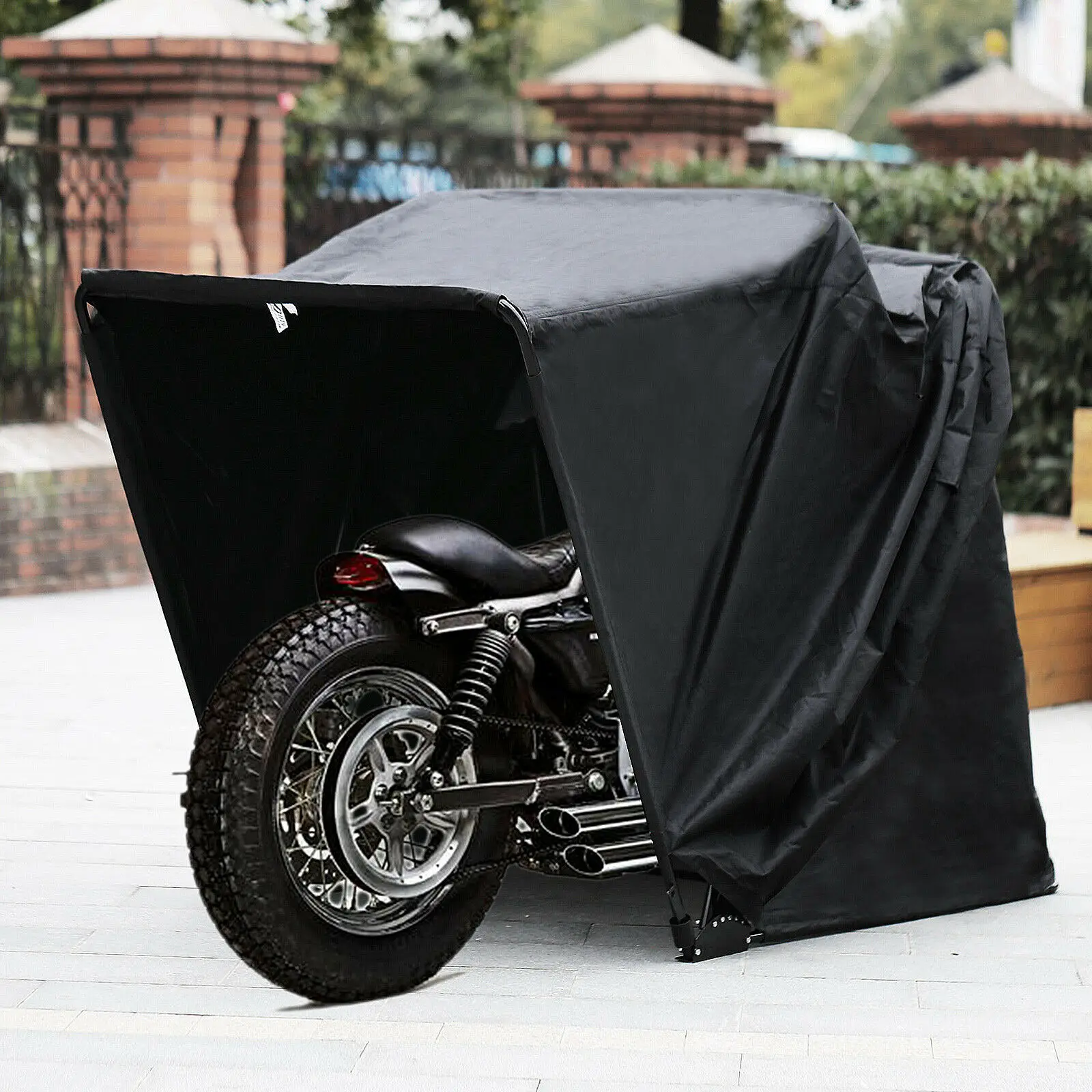 VEVOR Heavy Duty Motorcycle Shelter Shed Cover Storage Garage Tent Waterproof Motorcycle Shelter Scooter Shelter