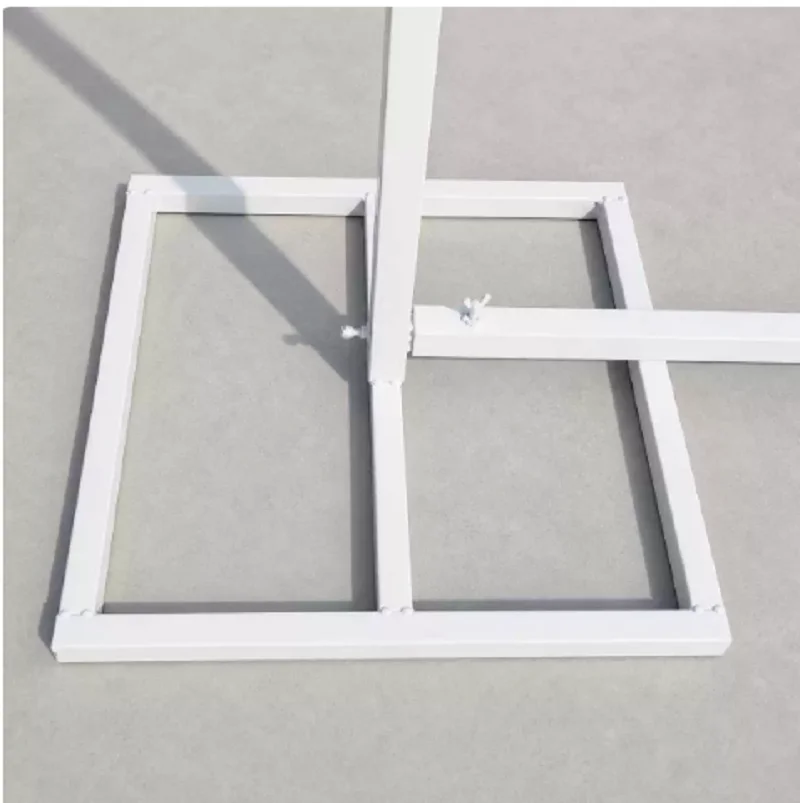 Verstellbarer Geometrischer Metall-Quadratbogen-Ständer für Hochzeiten, Partys, Fotoboxen und Event-Dekoration - Wiederverwendbarer Hintergrundrahmen – Detail 9