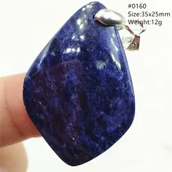 Natural Blue Sapphire Pendant Necklace Jewelry Women Men Water Drop Sapphire Pendant Beads Necklace Fashion AAAAAA
