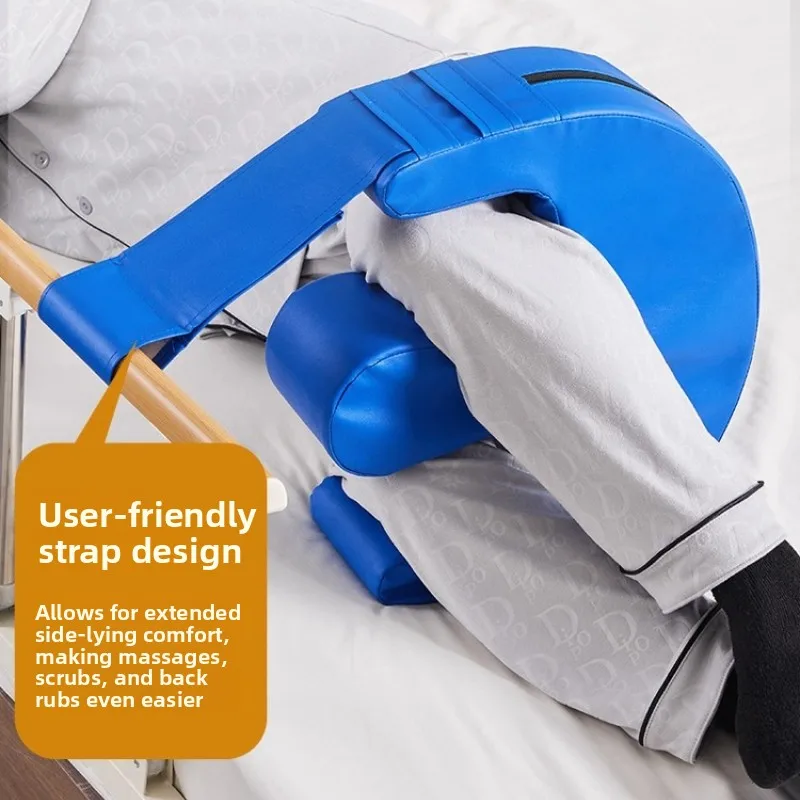 W-Type Side Turn Over Device Auxiliary Pad Anti-Bedsore Bed Care Triangular Pillows with Straps for Enhanced Comfort and Safety